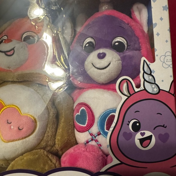 Care Bears Hoodie Friends  Collector Set  Of Three NRFB NWT Excellent Gift - Picture 4 of 13